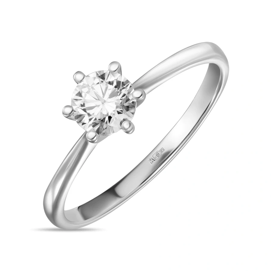 Кольцо с бриллиантом